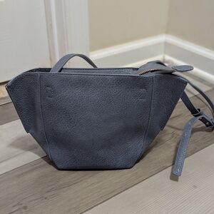 Gray Leather Women's Bag